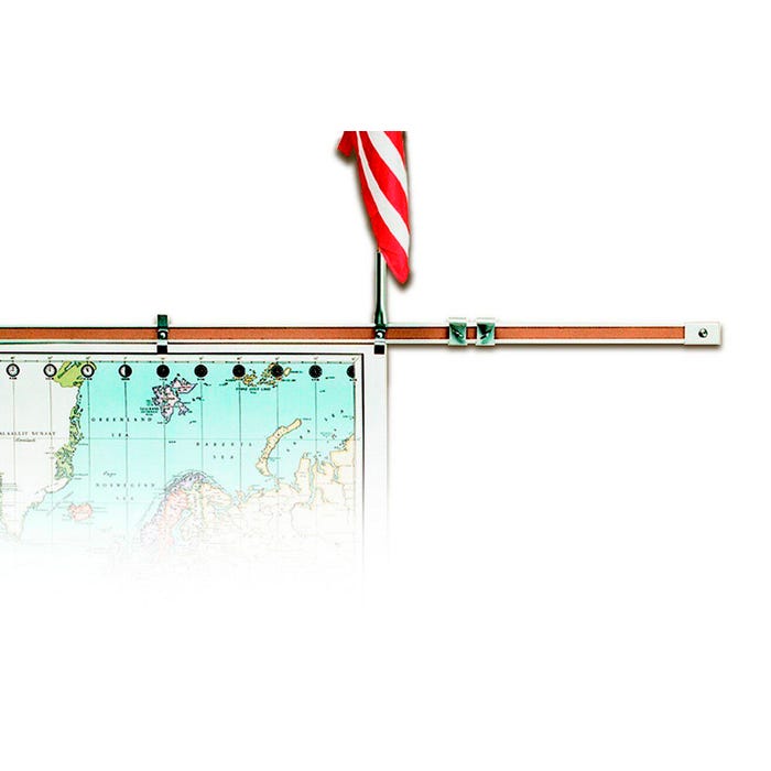 Mooreco Rubber-tak Metal 2 In. Map Hook