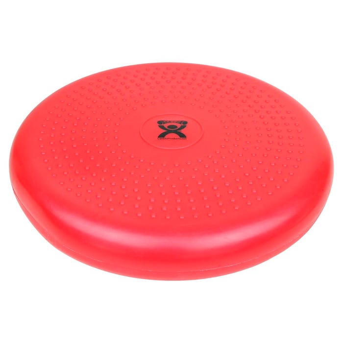 CanDo Inflatable Balance Disc, 14 Inches, Red