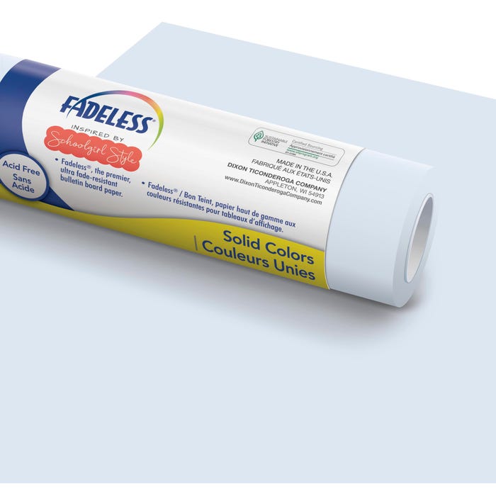 Fadeless Designs Paper Roll, Cotton Candy, 48 Inches x 12 Feet