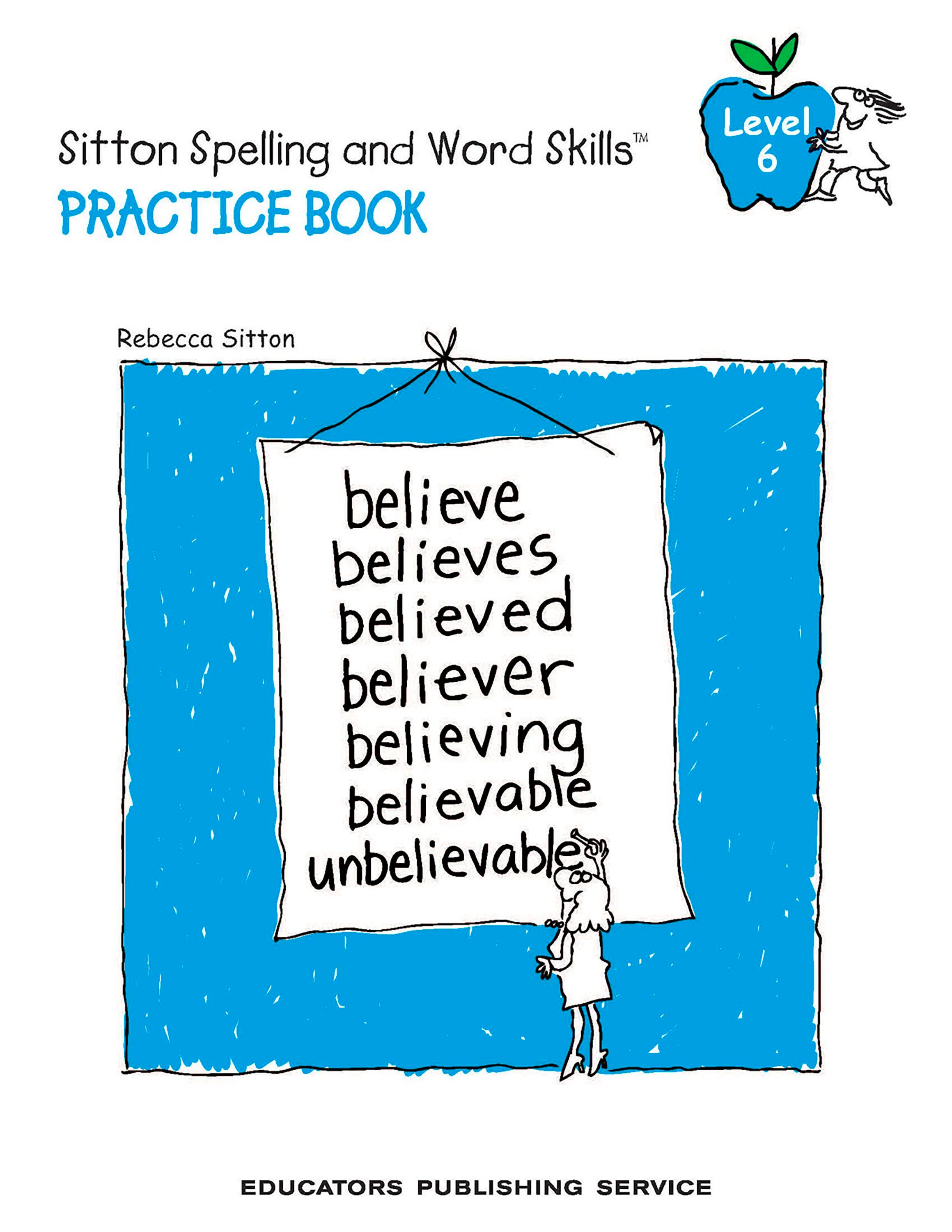 Image for Sitton Spelling Student Practice Books, Grade 6, Set of 5 from School Specialty