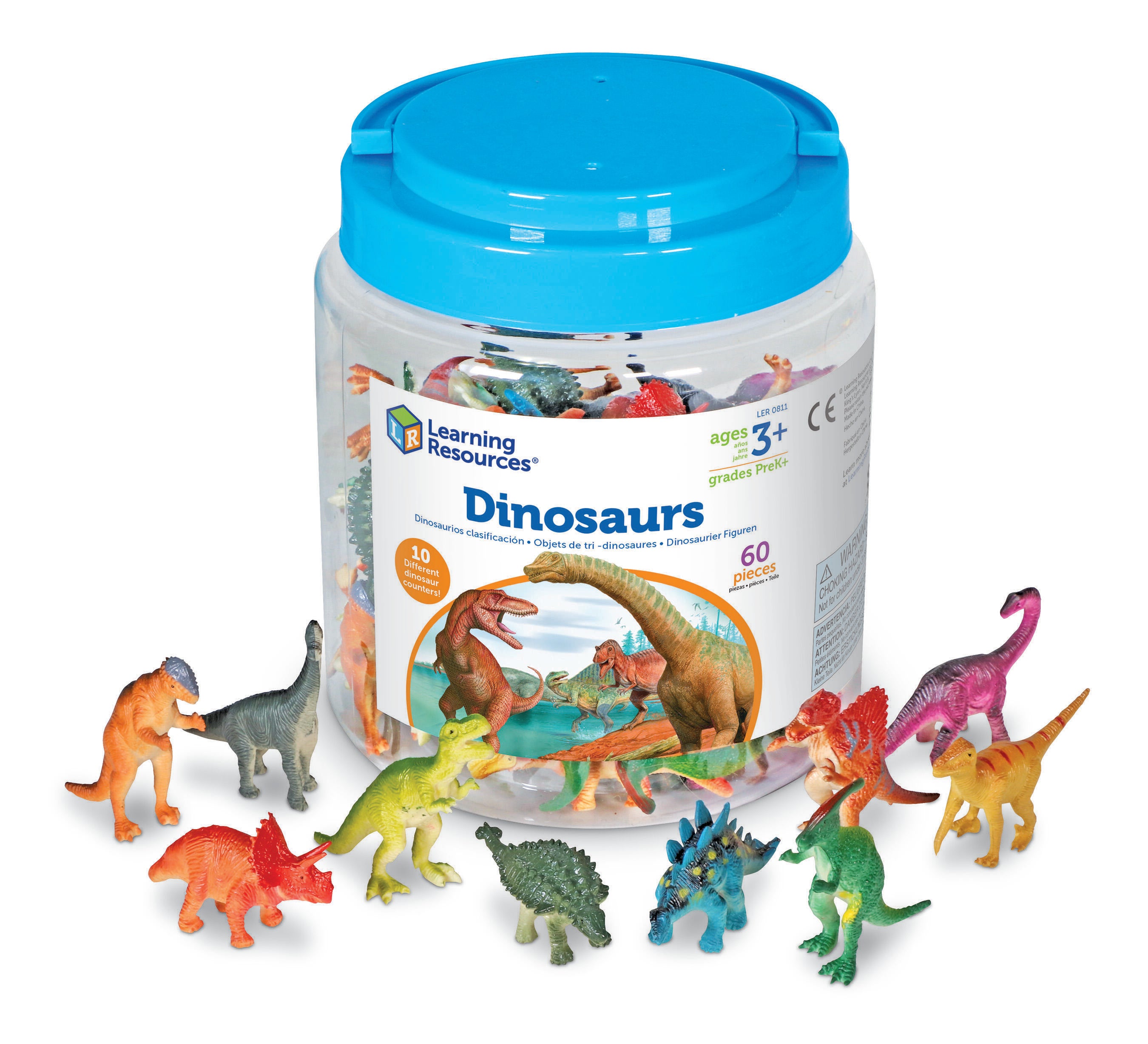 Learning Resources Dinosaur Animal Counters 1572835