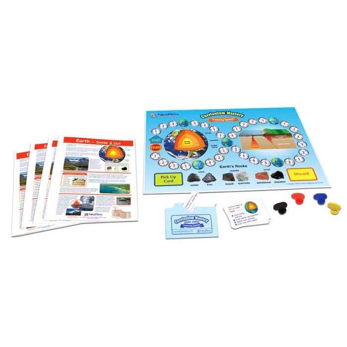 NewPath Learning Earth to Inside & Out Learning Center Game, Grades 3 to 5