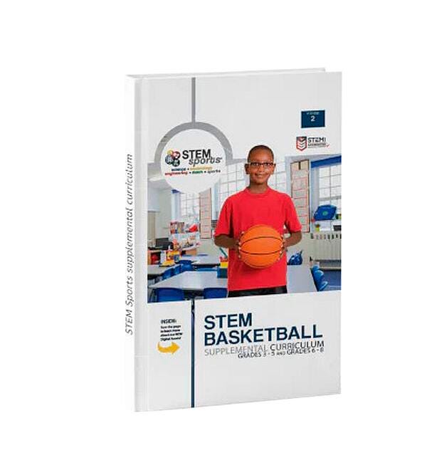 STEM Sports Basketball Curriculum Manual Only, Grades 3-5 &amp; 6-8 2214508