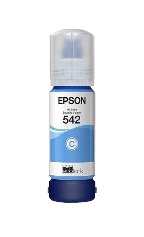 Epson T542 Eco Tank Ink Refill Bottle, Cyan 2149607