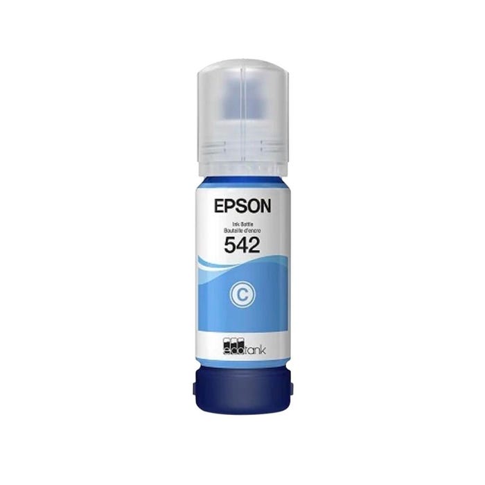 Epson T542 EcoTank Ink Refill Bottle, Cyan