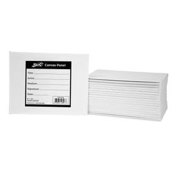 Sax Genuine Canvas Panels, 8 x 10 Inches, White, Pack of 36 2105327