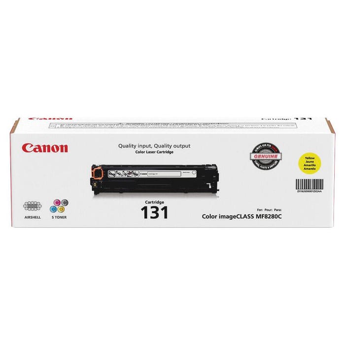 Canon Ink Toner Cartridge, CRTDG131Y, Yellow
