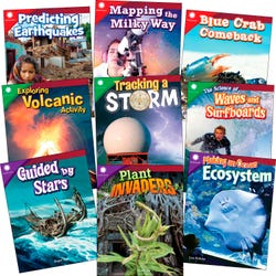Teacher Created Materials The Natural World STEAM Books, Grades K to 2, Set of 9 2006182