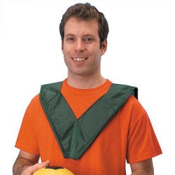 FlagHouse No Tie Pinnie, Adult, Blue 2120407