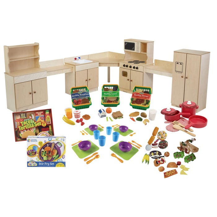 PreK-K Dramatic Play Kitchen Bundle 2