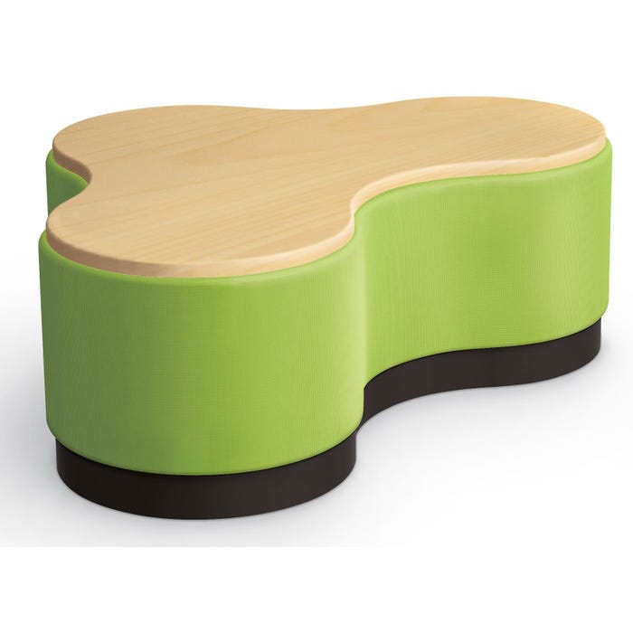 MooreCo Cloud 9 Soft Seating Laminate Top Bench, 48 x 33-1/2 x 16 Inches