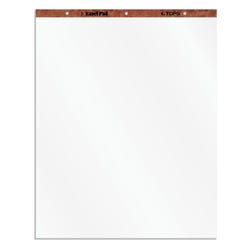 Tops Easel Pad, 27 x 34 Inches, Unruled, White, 50 Sheets, Pack of 2, Item Number 1494935