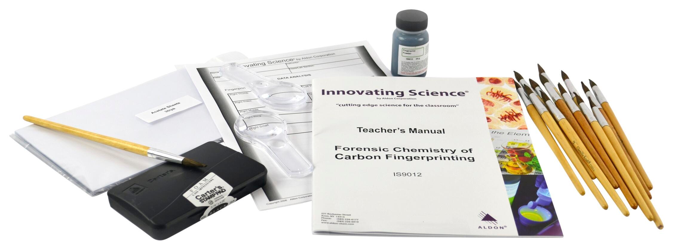 Image for Innovating Science Dusting for Fingerprints Kit from School Specialty