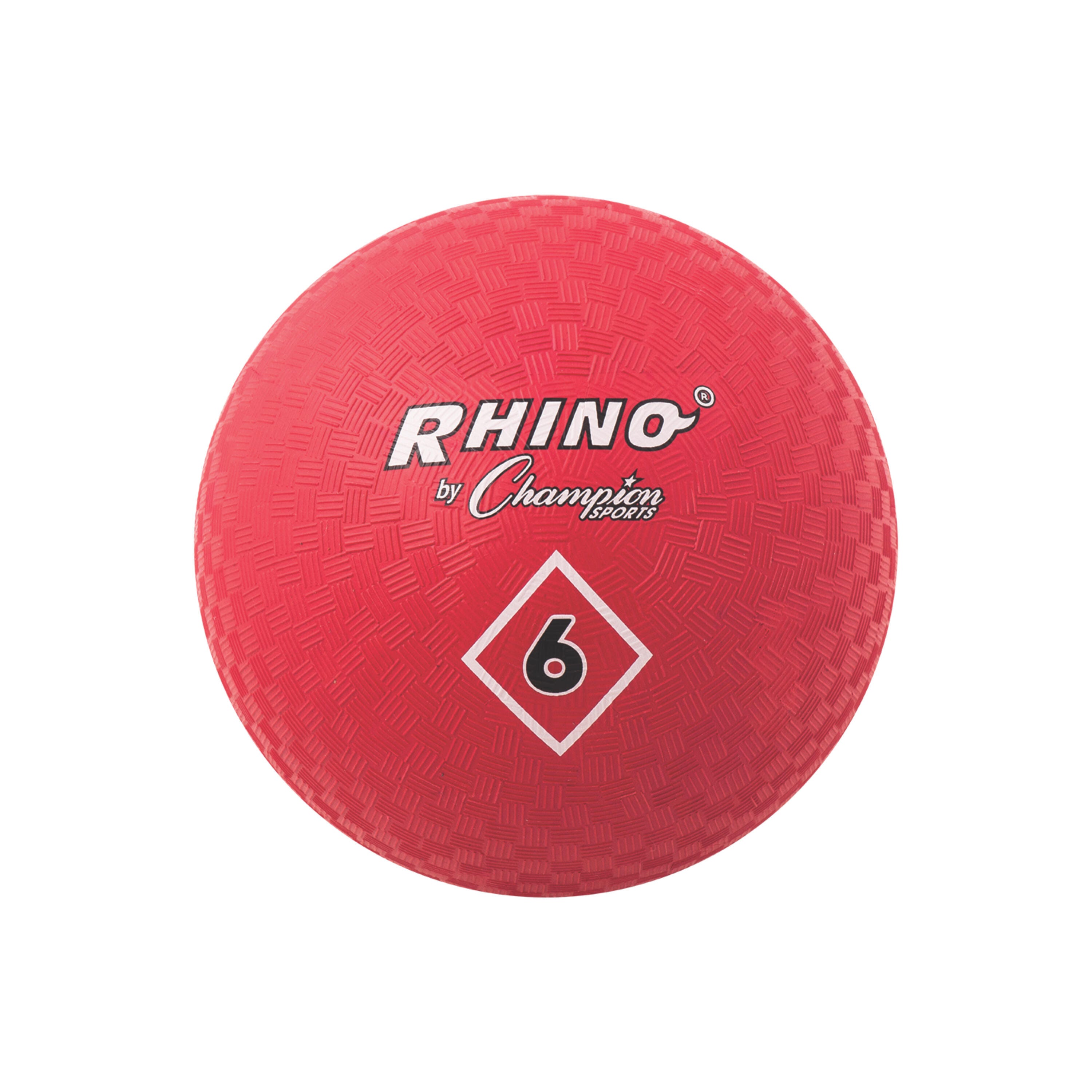 Image for Champion Sports Playground Ball, 6 Inches, Red from School Specialty