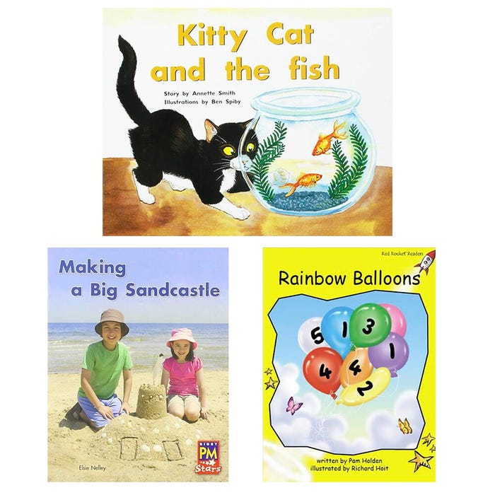 Achieve It! Multi-Publisher Guided Reading Books, Level D Class Pack, Grade K, Set of 96