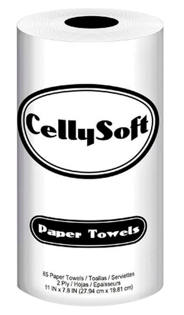 Image for Celly Soft Standard Roll Paper Towel, Perforated, 2-Ply, White, 85 sheets, Pack of 30 from School Specialty