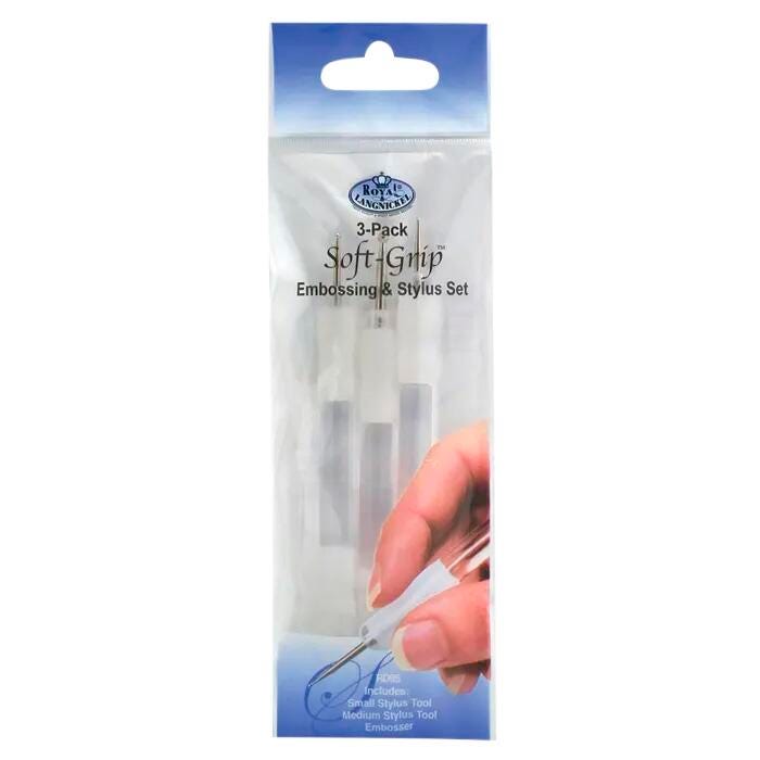 Royal & Langnickel Soft Grip Embossing & Stylus Set