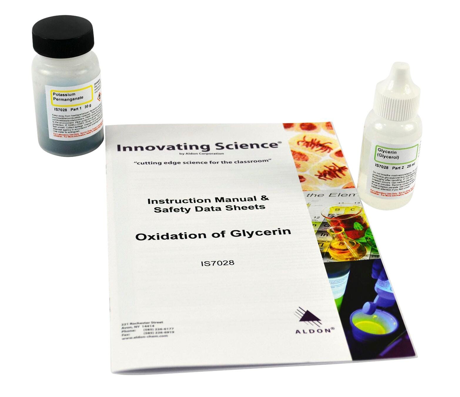 Image for Innovating Science Oxidation Of Glycerin Chemical Demonstration Kit from School Specialty