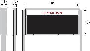 Enclosed Message Boards Supplies, Item Number 1393915