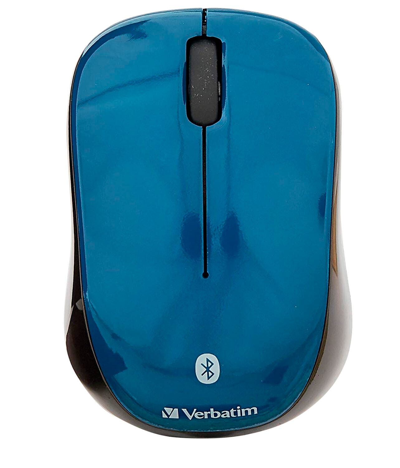 Verbatim Bluetooth Wireless Tablet Multi-Trac Blue LED Mouse, Dark Teal 2136013
