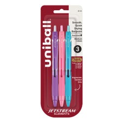 Image for uniball JETSTREAM Elements Ballpoint Pens, 1.0 mm Assorted Colors, Set of 3 from School Specialty
