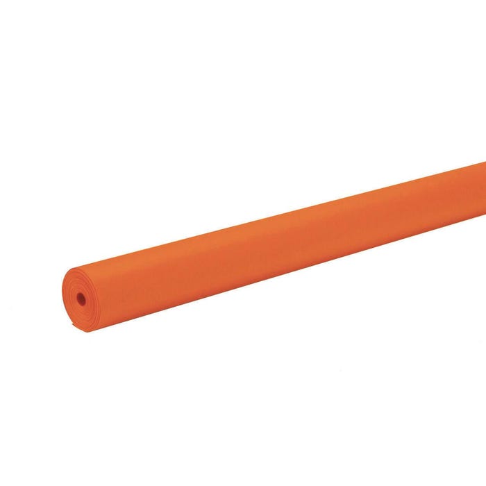Rainbow Kraft Duo-Finish Kraft Paper Roll, 40 lb, 48 Inches x 200 Feet, Orange