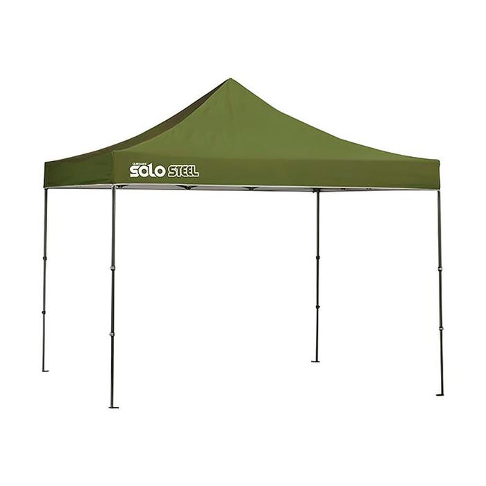 Quik Shade Solo Steel 100 Straight Leg Canopy, 10 x 10 Feet, Olive