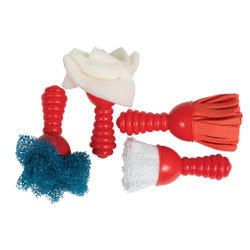 Ready2Learn Textured Art Tools Set 1, Assorted Brush Type, Set of 4, Item Number 2103453