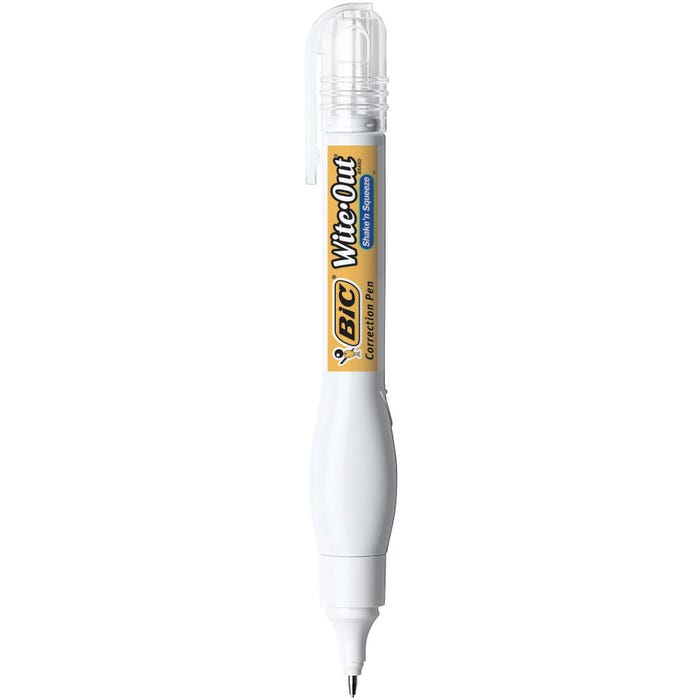 Wite-Out Shake 'n Squeeze Correction Pen, 8 mL, White Wite-Out Shake 'n Squeeze Correction Pen, 8 mL, White