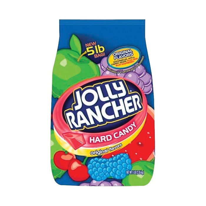 Jolly Rancher Original Bulk Bag Candy, 5 Pound, Assorted Flavors
