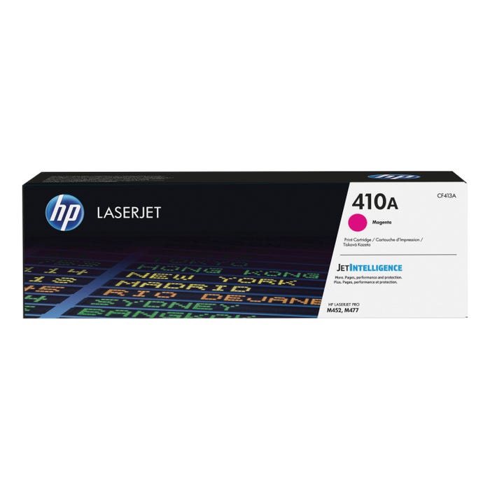HP 410A Ink Cartridge, CF413A, Magenta