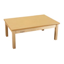 Childcraft Wood Table, Laminate Top, Rectangle, 48 x 24 x 26 Inches, Item Number 296114