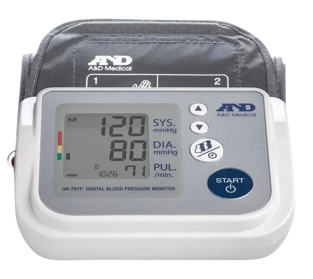 School Health A&D Premium Blood Pressure Monitor with AC Adapter 1400490