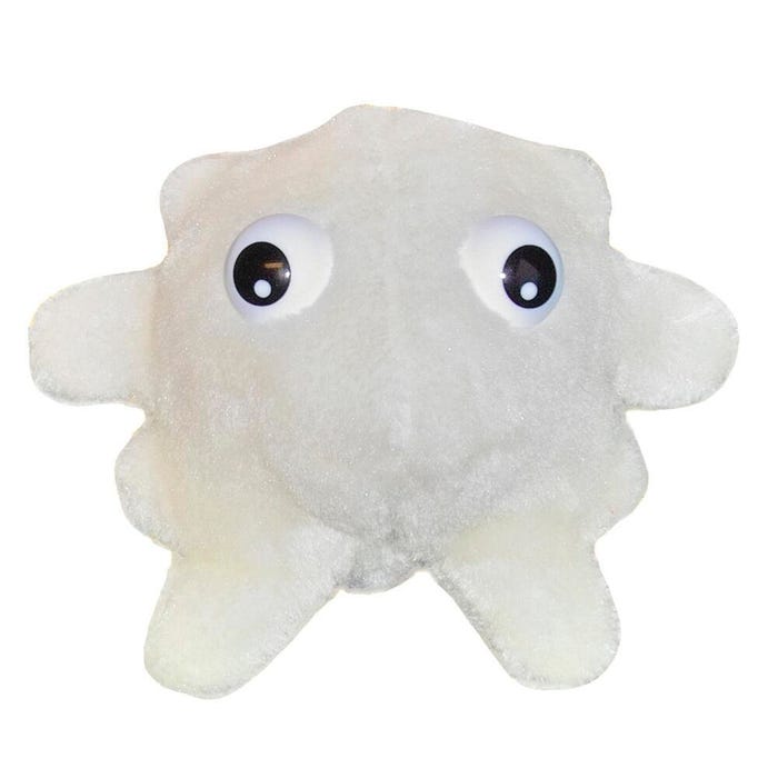 GIANTmicrobes White Blood Cell Plush, 5 to 7 Inches
