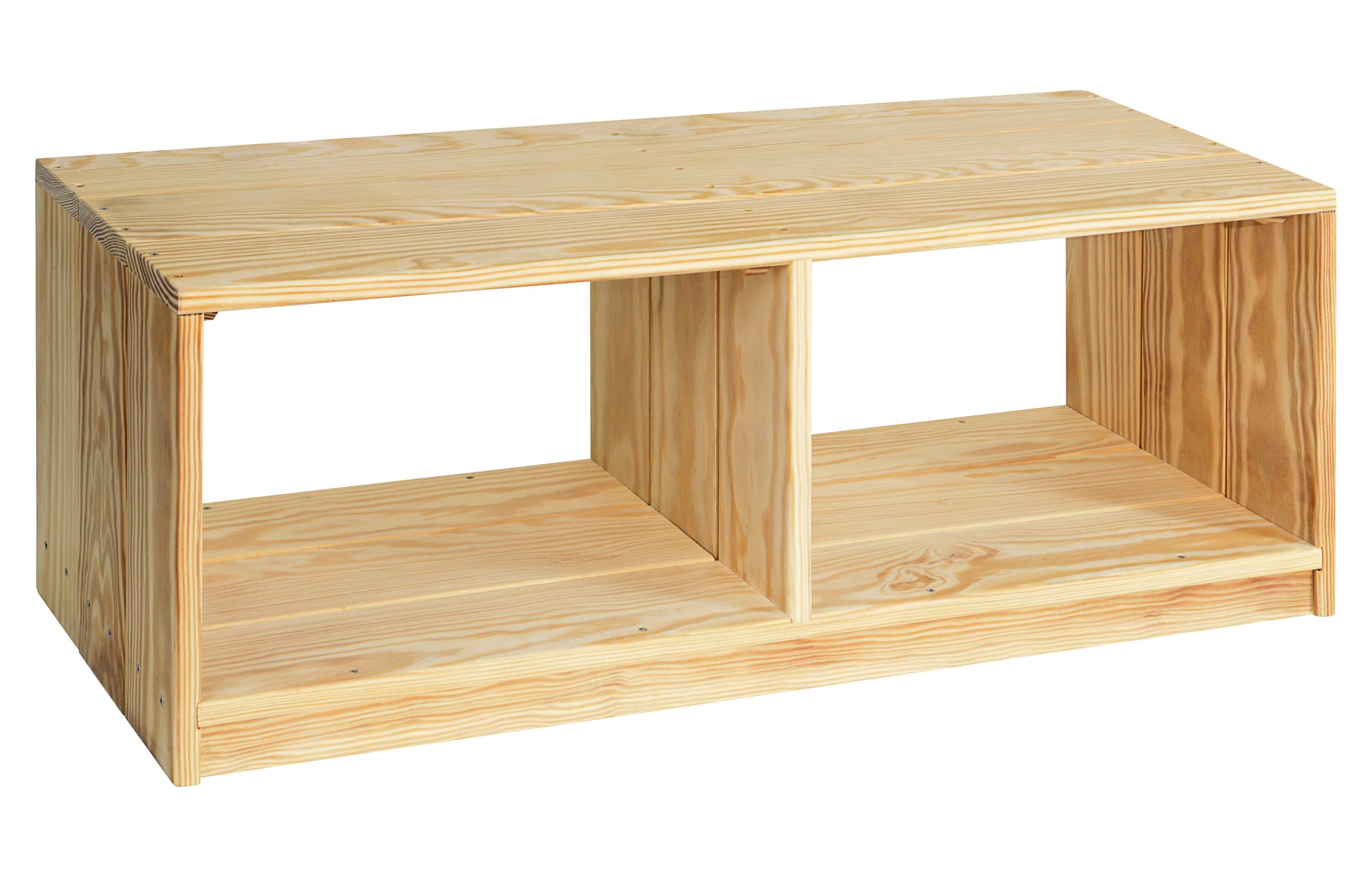 Wood Designs Outdoor Bench with Storage, 48 x 17 x 18 Inches, Item Number 2104360