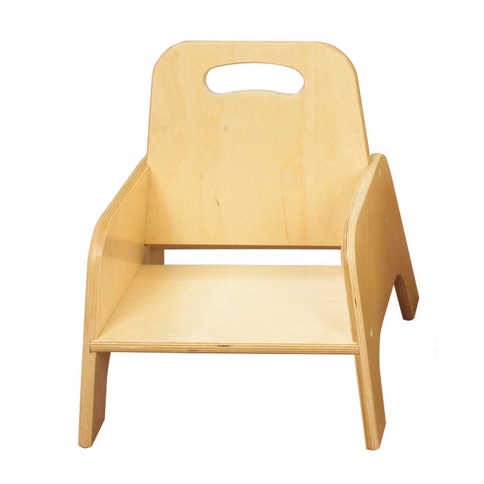 Childcraft Stacking Toddler Chair, Wooden, 5-Inch Seat Height