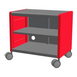 Classroom Select Geode Short Cabinet, Double Wide with Shelf 4000260