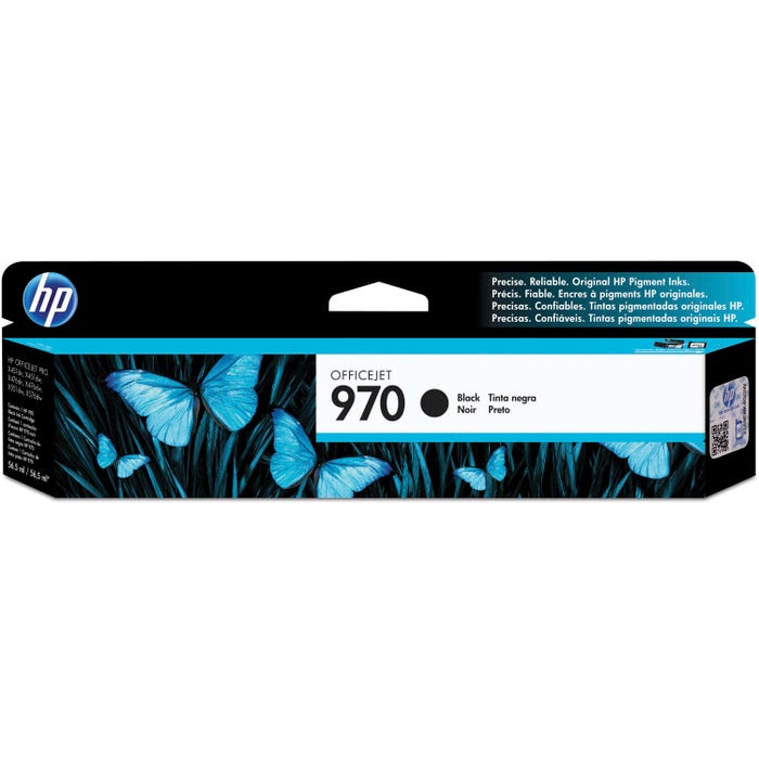 HP 970 Ink Toner Cartridge, CN621AM, Black