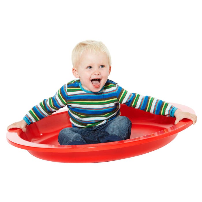 Gonge Rock Around Spherical Top Balance Board, 30 Inch Diameter, Plastic, Red