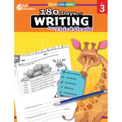 Shell Education 180 Days of Writing for Third Grade