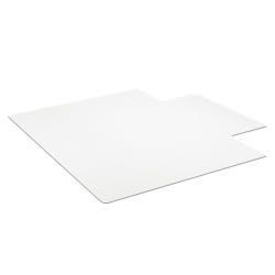 ES Robbins Natural Origins Chair Mat for Hard Floors, 45 x 53 inches with Lip, Clear