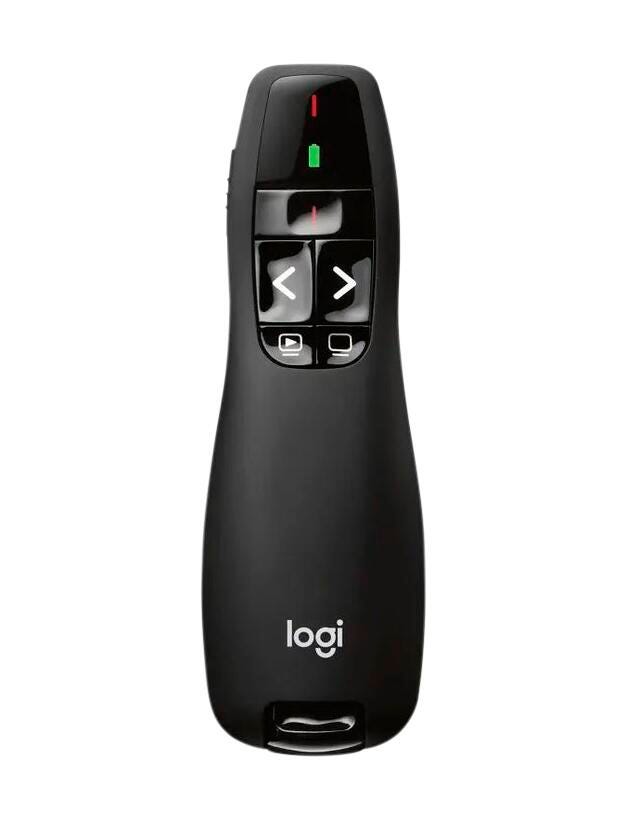 Logitech Wireless Presenter R400 with Laser Pointer, Black 2135231