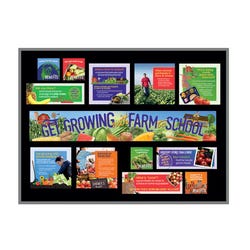 Image for Visualz Get Growing with Farm to School Bulletin Board Kit, 14 Pieces from School Specialty