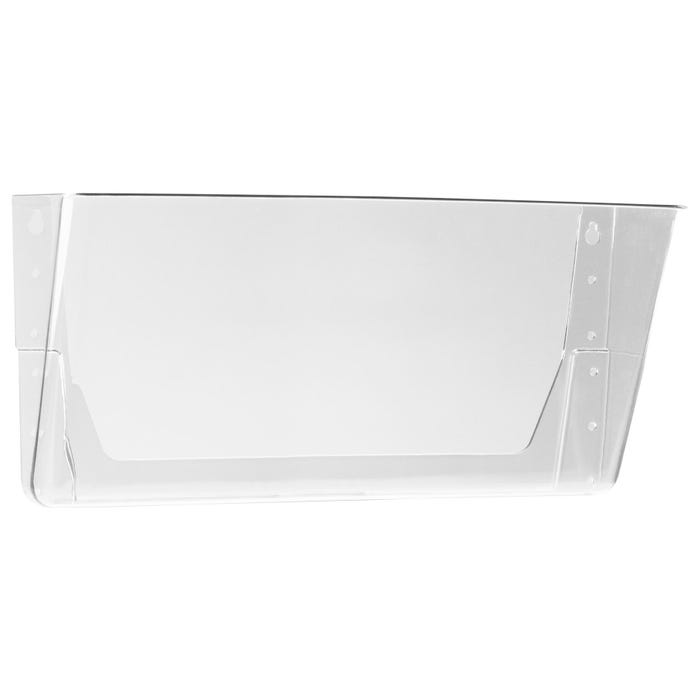 Storex Unbreakable Wall File, Legal Size, Clear