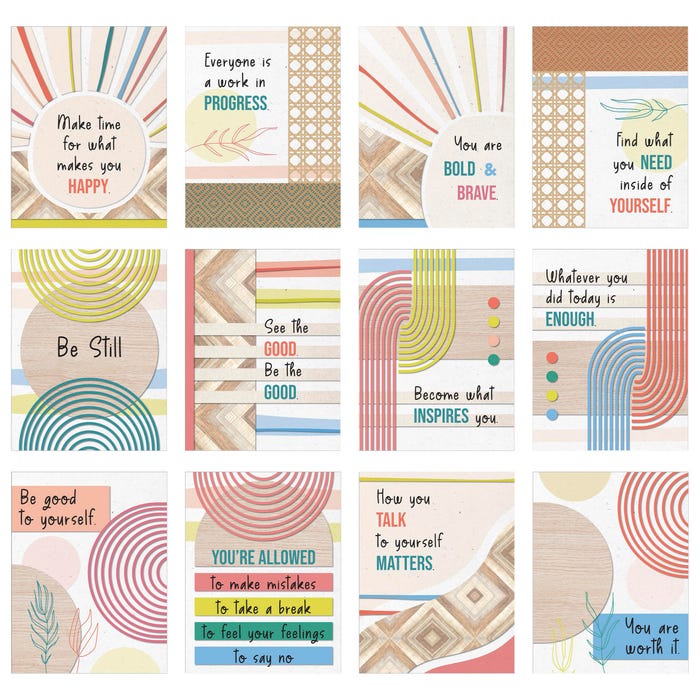 Carson Dellosa Mini Posters: True to You