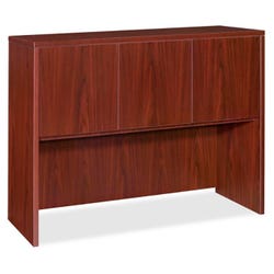 Image for Classroom Select Laminate Hutch with Doors, 47-1/4 x 14-3/4 x 36 Inches, Mahogany from School Specialty