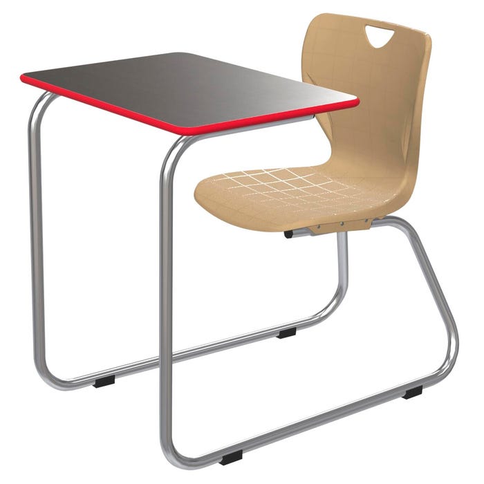 Classroom Select Contemporary Sled Base Combo Desk School Specialty