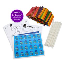 STEAM On Demand 3 through 5 Kit: Brain Tricks and DaVinci Bridge Lessons