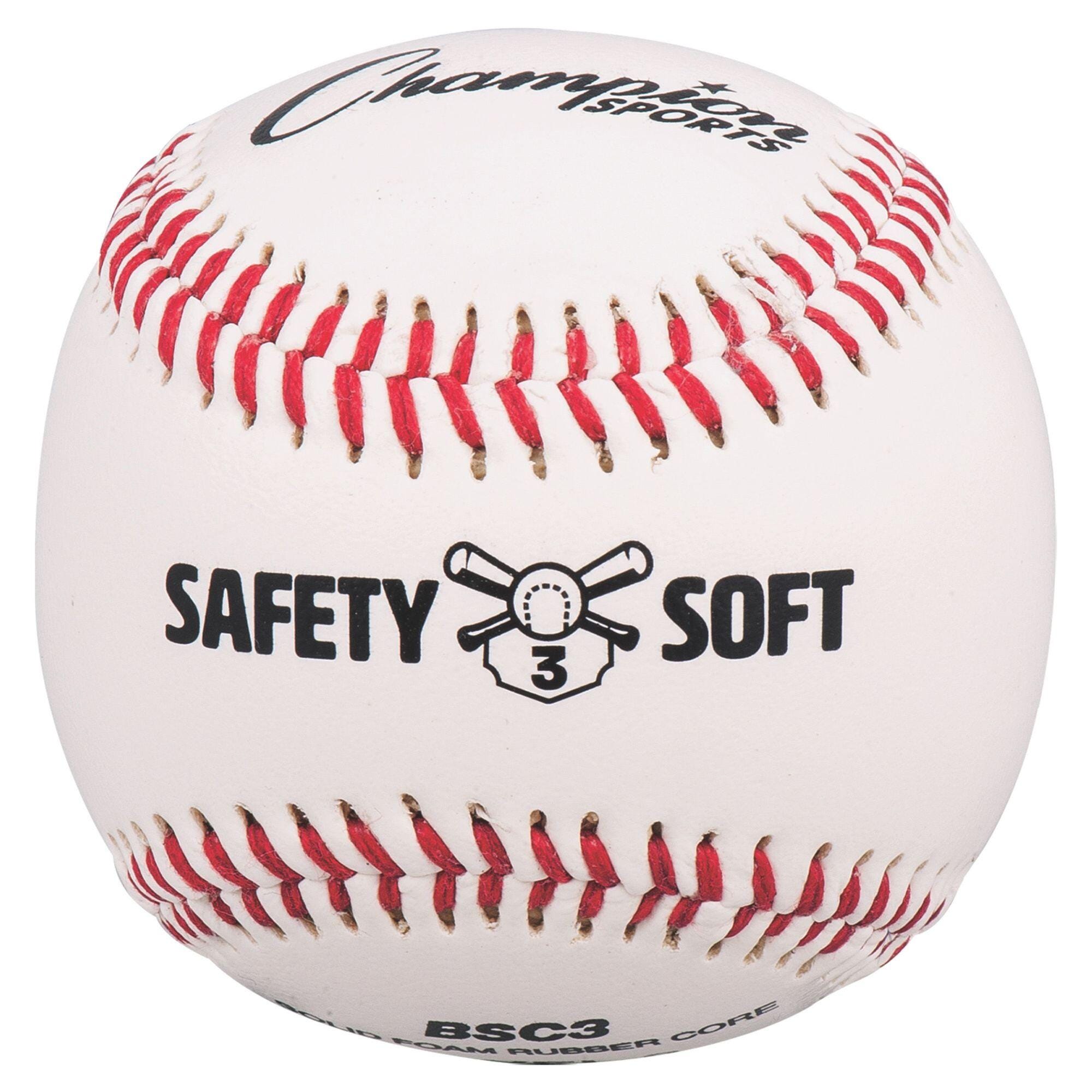Champion Sports Soft Compression Level 3 Baseballs, Pack of 12 1568497