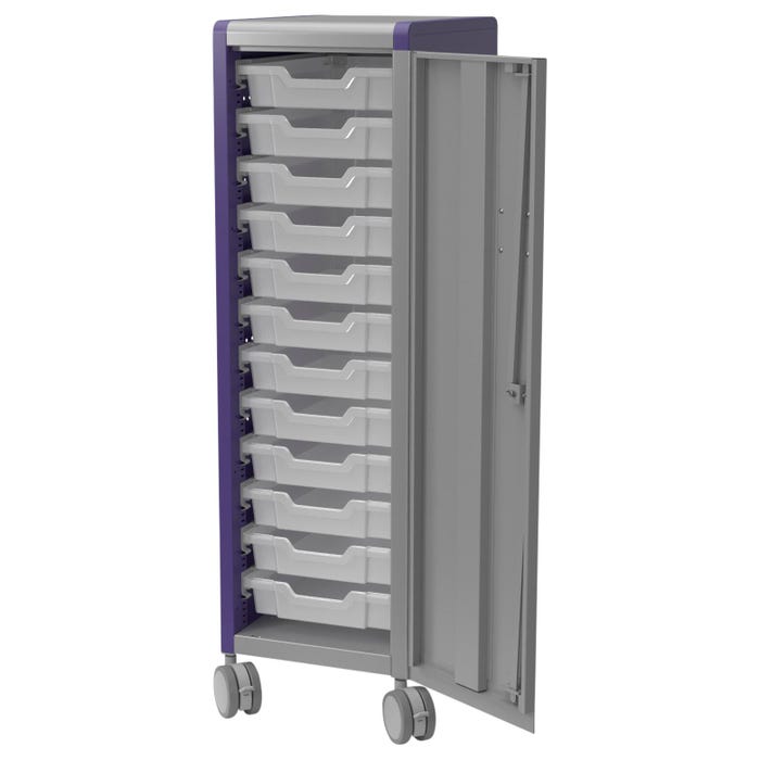 Classroom Select Geode Tall Storage Cabinet, 12 Trays